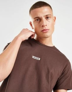 Levi's Baby Tab T-Shirt Herre Brun -Herretoj Salg jd 575138 c