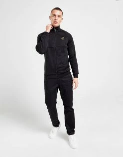 Sergio Tacchini Orion Track Top Sort -Herretoj Salg jd 575954 d