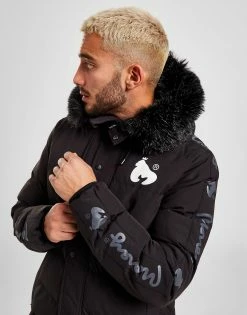 Money Clothing Daydream Parka Sort -Herretoj Salg jd 576347 d