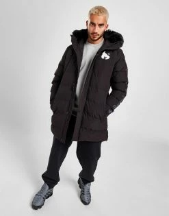 Money Clothing Daydream Parka Sort -Herretoj Salg jd 576347 e