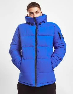 Supply & Demand Craft Puffer Jacket Blå -Herretoj Salg jd 576416 c