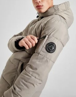 Supply & Demand Craft Puffer Jacket Brun -Herretoj Salg jd 576422 c