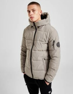 Supply & Demand Craft Puffer Jacket Brun -Herretoj Salg jd 576422 f
