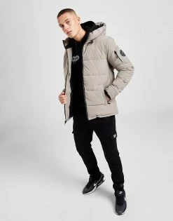 Supply & Demand Craft Puffer Jacket Brun -Herretoj Salg jd 576422 g