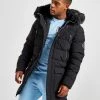 Supply & Demand Arctic Parka Jacket Sort -Herretoj Salg jd 576443 a