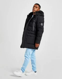Supply & Demand Arctic Parka Jacket Sort -Herretoj Salg jd 576443 f
