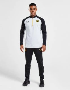 Castore Wolverhampton Wanderers FC Training 1/4 Zip Top Blå -Herretoj Salg jd 576450 d