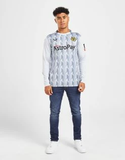 Castore Wolverhampton Wanderers FC 22/23 LS Third Shirt Blå -Herretoj Salg jd 576553 c