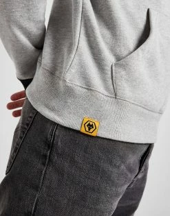 Castore Wolverhampton Wanderers FC Essential Hoodie Grå -Herretoj Salg jd 576582 d