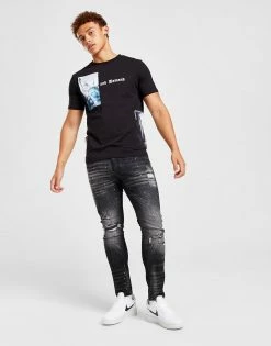 Supply & Demand Onyx Denim Jeans Sort -Herretoj Salg jd 576594 c