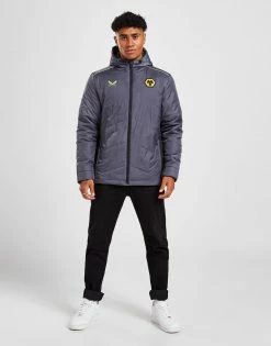 Castore Wolverhampton Wanderers FC Training Jacket Grå -Herretoj Salg jd 576643 e