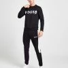 BOSS Batch Salbo Tracksuit Sort -Herretoj Salg jd 578122 a