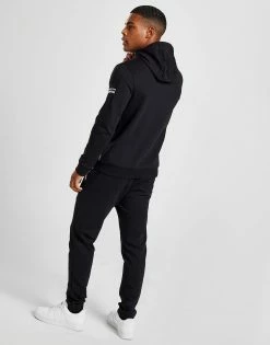 BOSS Pixel Full Zip Tracksuit Sort -Herretoj Salg jd 578128 f