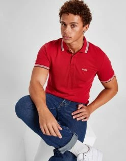 BOSS Paddy Polo Shirt Rød