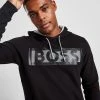 BOSS Soody Overhead Hoodie Sort