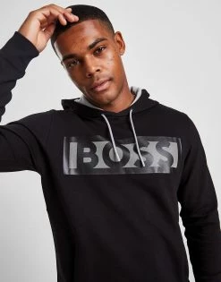 BOSS Soody Overhead Hoodie Sort