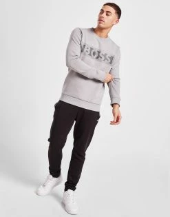 BOSS Salbo Sweatshirt Grå -Herretoj Salg jd 578134 d