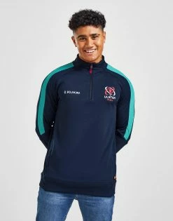 Kukri Ulster Rugby 1/4 Zip Training Top Blå