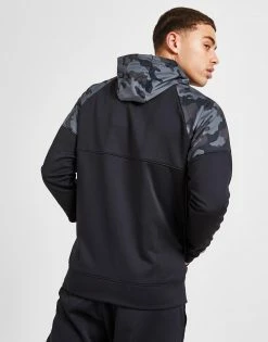 Under Armour Fleece Full Zip Hættetrøje Herre Sort -Herretoj Salg jd 592158 c