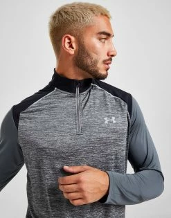 Under Armour Tech 1/2 Zip Track Top Herre Grå