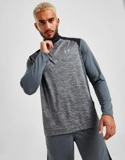 Under Armour Tech 1/2 Zip Track Top Herre Grå -Herretoj Salg jd 592197 c