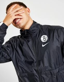 Nike NBA Brooklyn Nets Courtside Tracksuit Sort -Herretoj Salg jd 592340 f