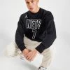 Nike NBA Brooklyn Nets Crew Sweatshirt Sort -Herretoj Salg jd 592353 a