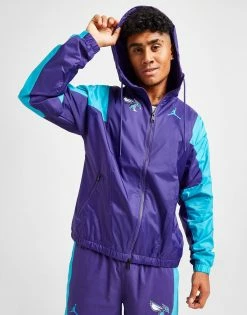 Jordan NBA Charlotte Hornets Lightweight Jacket Lilla