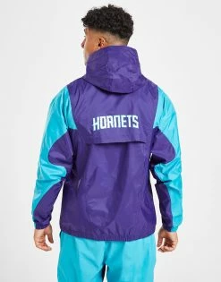 Jordan NBA Charlotte Hornets Lightweight Jacket Lilla -Herretoj Salg jd 592367 c