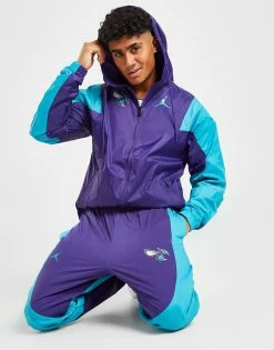 Jordan NBA Charlotte Hornets Woven Track Pants Blå