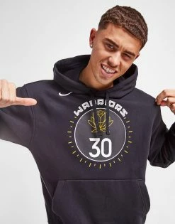 Nike NBA Golden State Warriors Curry #30 Hoodie Sort -Herretoj Salg jd 592440 c