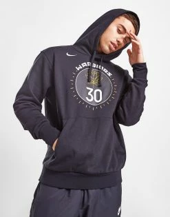 Nike NBA Golden State Warriors Curry #30 Hoodie Sort -Herretoj Salg jd 592440 d