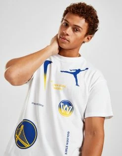 Nike NBA Golden State Warriors Max90 T-Shirt Hvid