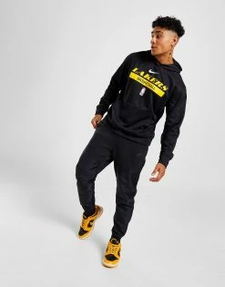 Nike NBA Los Angeles Lakers Spotlight Hoodie Sort -Herretoj Salg jd 592463 e