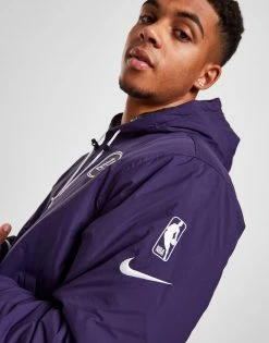 Nike NBA LA Lakers City Edition Jacket Lilla -Herretoj Salg jd 592475 d