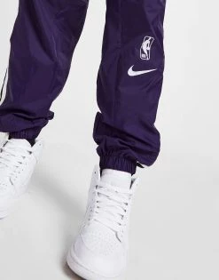 Nike NBA LA Lakers Courtside Tracksuit Blå -Herretoj Salg jd 592476 g
