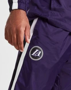Nike NBA LA Lakers Courtside Tracksuit Blå -Herretoj Salg jd 592476 h