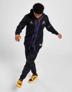 Nike NBA Los Angeles Lakers Short Sleeve Top Sort -Herretoj Salg jd 592481 g