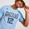 Jordan NBA Memphis Grizzlies Morant #12 Statement T-Shirt Blå -Herretoj Salg jd 592488 a