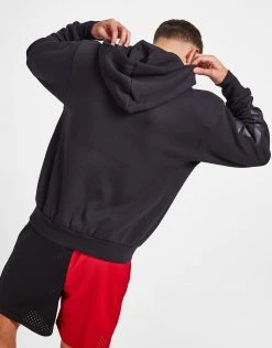 Jordan NBA Miami Heat Fleece Pullover Hoodie Sort -Herretoj Salg jd 592527 c