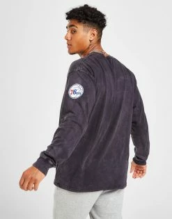 Jordan NBA Philadelphia 76ers Long Sleeve T-Shirt Sort -Herretoj Salg jd 592598 f