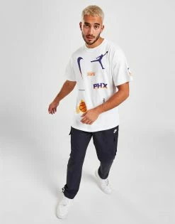 Jordan NBA Phoenix Suns Max90 T-Shirt Hvid -Herretoj Salg jd 592643 e