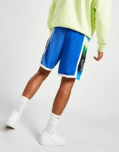 Nike NBA Milwaukee Bucks City Edition Swingman Shorts Blå -Herretoj Salg jd 592795 e