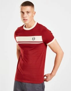 Sergio Tacchini Masters T-Shirt Rød -Herretoj Salg jd 593277 c