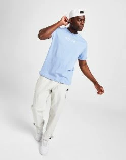 Nicce Centre Logo T-Shirt Herre Blå -Herretoj Salg jd 593487 e