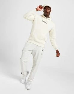 Nicce Logo Hættetrøje Herre Hvid -Herretoj Salg jd 593491 f