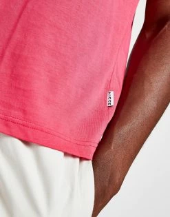 Nicce Centre Logo T-Shirt Herre Pink -Herretoj Salg jd 593501 d