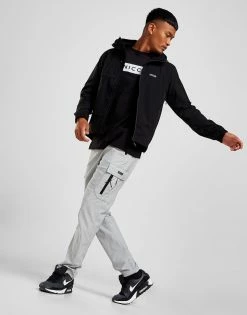 Nicce Shoreline Cargo Track Pants Grå