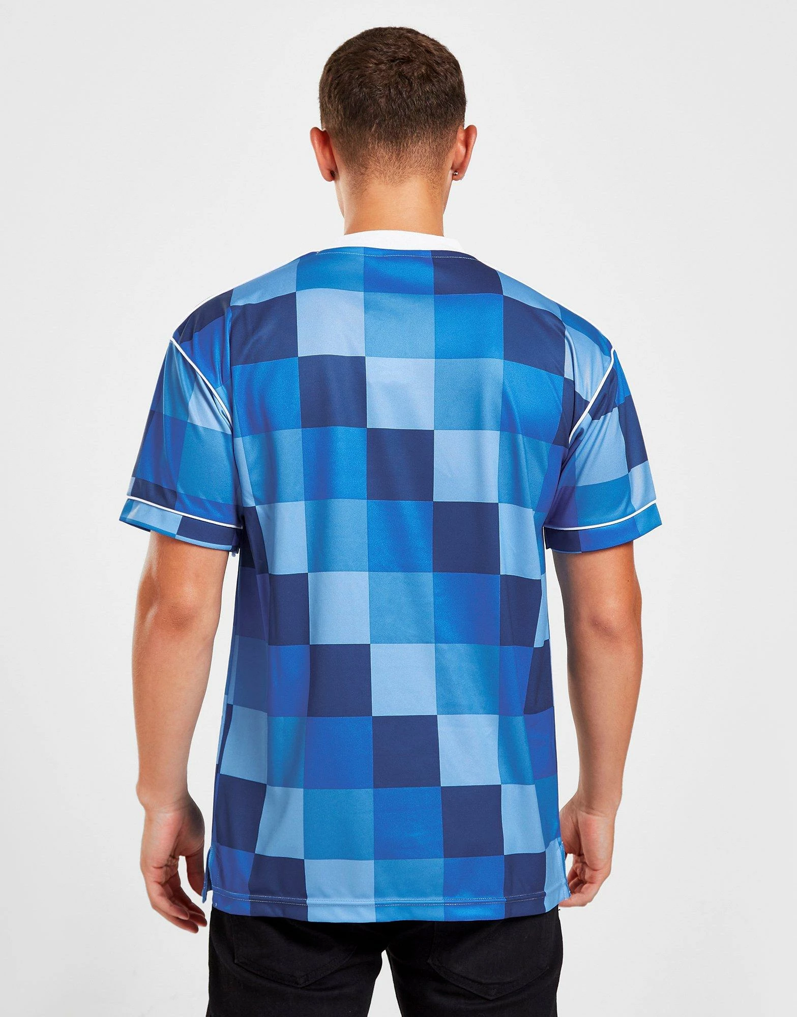 Score Draw Derby County FC '88 Retro Away Shirt Blå 5 Score Draw Derby County FC '88 Retro Away Shirt Blå - Billede 3