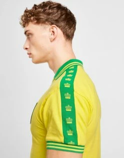 Score Draw Norwich City FC '78 Home Retro Shirt Gul -Herretoj Salg jd 593868 e